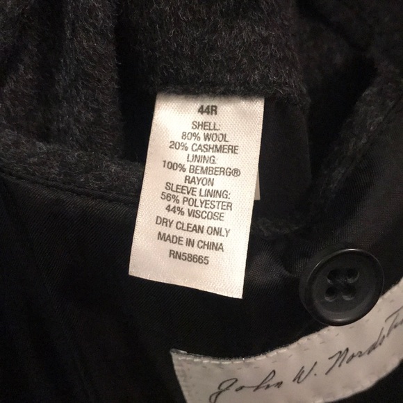 Nordstrom Men’s Wool Coat - Picture 4 of 4